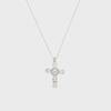 [silver925] cross allure necklace-silver