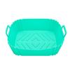 Silicone Air Fryer Baking Pans, Reusable Non-Stick Liners Baking Sheets Mats, Dishwasher Safe