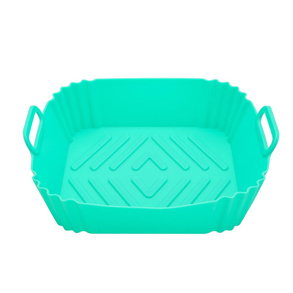 Silicone Air Fryer Baking Pans, Reusable Non-Stick Liners Baking Sheets Mats, Dishwasher Safe