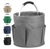 Portable Outdoor Picnic and Beach Basket – Foldable, Multi-Purpose Storage Bag for Bathroom or Mother and Baby Needs.
