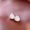 New Able Four Seasons Cold Wind Copper Opal  Water Drop Earrings Women's Daily Wear Jewelry 2024