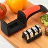 Aiguiseur de couteaux multi-étapes ergonomique professionnel pierre à aiguiser de précision rapide antidérapant outil aiguiseur multifonctionnel