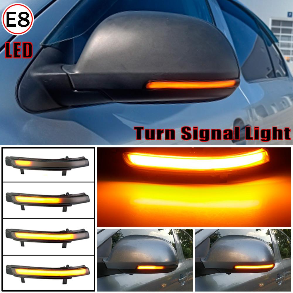 Rearview Mirror Repeater Dynamic Blinker For Skoda Octavia MK2 A5 SuperB B6 3T LED Turn Signal Light 2009 2010 2011 2012