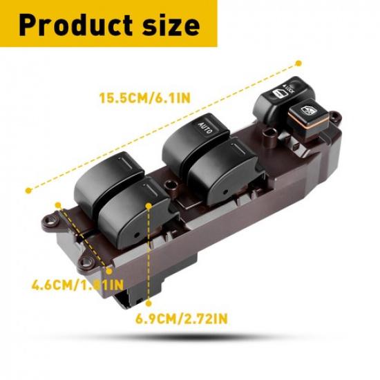 Electric Power Window Master Control Switch For 2002-2004 Toyota Camry LE SE EKK