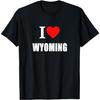 Wyoming Für Männer Frauen Und Studenten T-Shirt