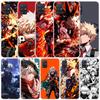 Bakugou Katsuki MHA My Hero Soft Cover for Samsung Galaxy A12 A22 A32 A52 A72 A02S Phone Case Note 20 Ultra 10 S10 Plus A51 A71