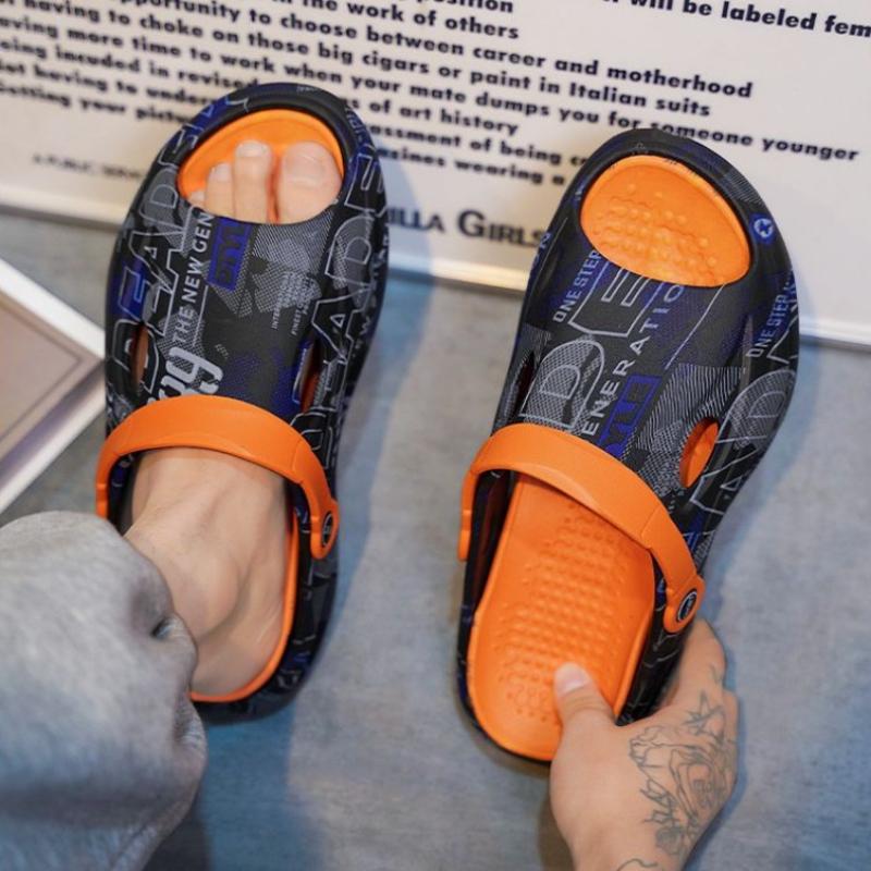 Slippers for Men Outdoor Casual Pvc Sandals Man Eva Designer Luxury Comfortable Shoes High Quality Fashion 2024 Trend Fun Adult