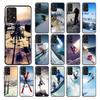 Schnee Sterben Ski Snowboard Sport Telefon Fall für Samsung Galaxy A13 A22 A12 A32 A71 A11 A21S A33 A52 A72 A51 a50 A70 A31 M31