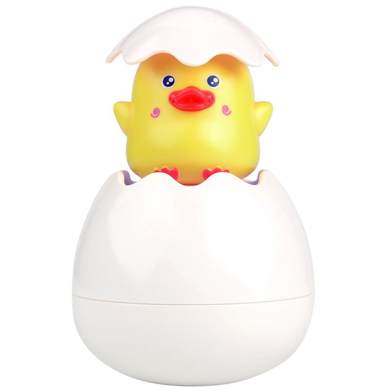Children's Bathing Penguins Can Spray Water To Play With Water Ducklings Eggshell Baby Bathroom Floating Sprinkler Toys