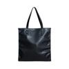 [OZaKKa] Oshigoto On-Site Tote Bag (Faux LeatherBlack) - Perfect for Otaku Activities, Live Events, and Travel (OTS-P-BK2)