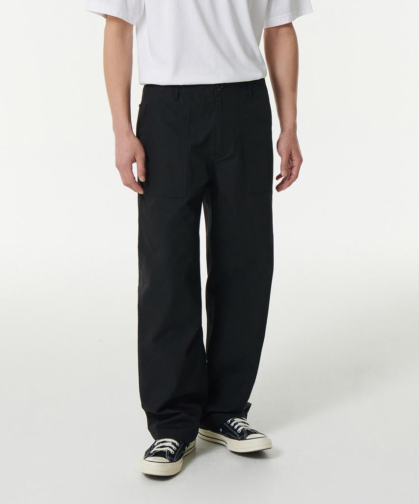 MUSINSA STANDARD Ripstop Fatigue Pants [Black]