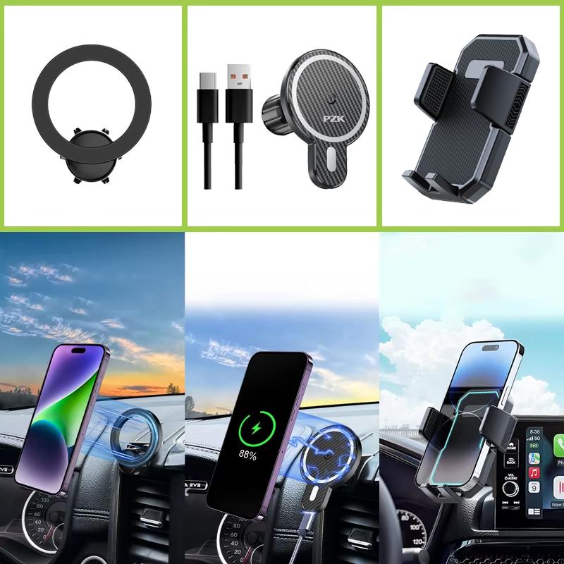 Car GPS Screen Phone Holder 8 Inch For Mercedes-Benz GLA 200 180 X156 Accesories 2016~ Magnetic Gravity Mount Mobile Support