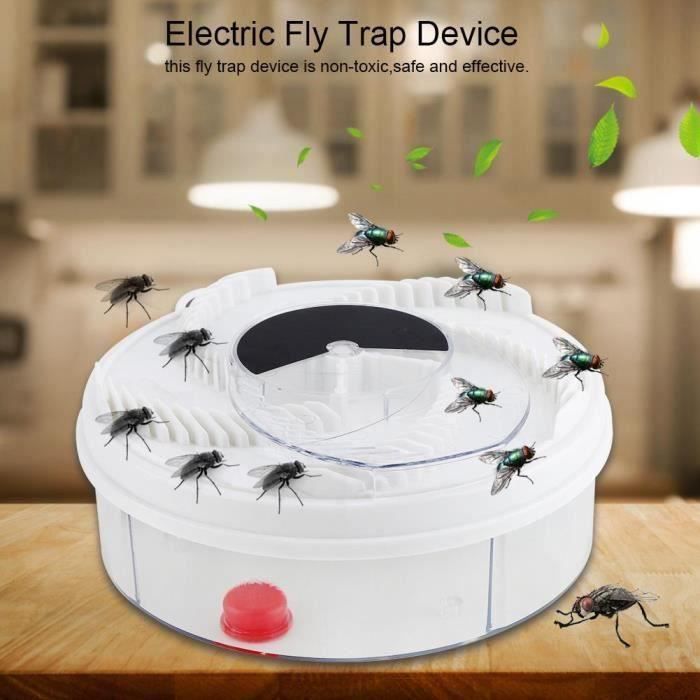 Automatic Silent Rotating Electric Fly Trap Device with USB Cable for Trapping food-CY Jes13173
