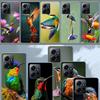 Hummingbird Phone Case For Redmi Note 14 15 Pro 5G 13 12 Pro Plus 11 11T 11E 11S 10 Pro 10S 9 9S Cover Cell Clear TPU Capa Compa
