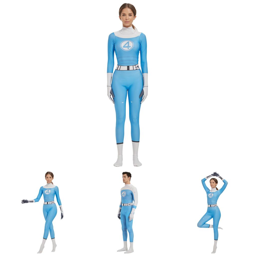 Universe Superhero Costume With Polyester Stretch Fabric For Cosplay Events