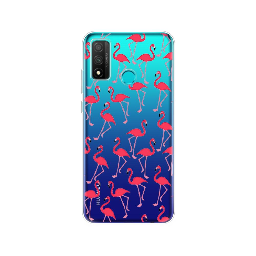 Für Huawei P smart 2020 Hülle Weiche Tpu Silikon Rückseite Handyhülle Auf PSmart 2020 POT-LX1A 6.21" Capa Bumper Schutz Coque Funda