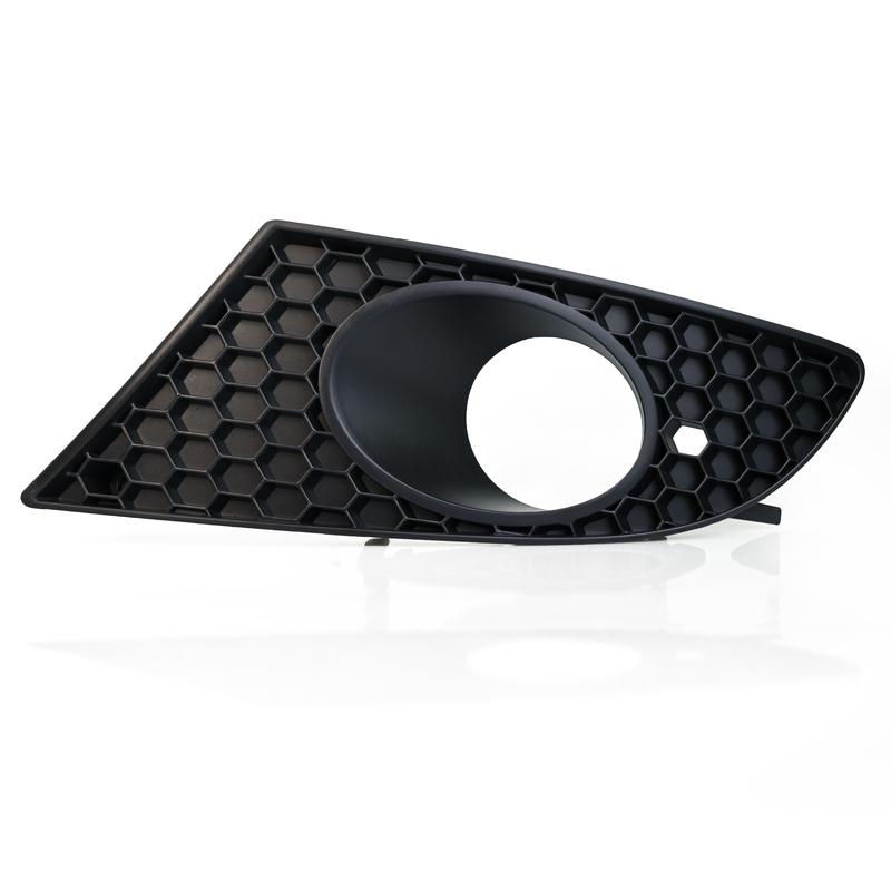 For Seat Leon 2006 2007 2008 2009 2010 Front Bumper Honeycomb Fog Light Frame Grille Lamp Cover 1P0853665A 1P0853666A