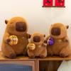 New Basketball Capybara Plush Toy Cute Kapibara Doll Throw Pillow Large Player Gift Prize