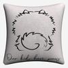 Pomeranian Puppy Dog Simple Art Cushion Cover For Sofa Chair Home Decor Almofada