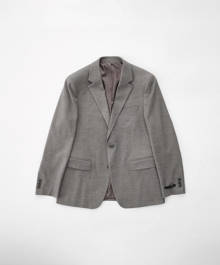 Stco Diems Soft Touch Melange Twill Jacket_Beige (Classic Fit)
