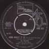 7inch Record JUNIOR WALKER & THE ALL STARS - How Sweet It Is (To Be Loved By You TMG571 Tamla Motown 1966 UK Soul/Funk Used
