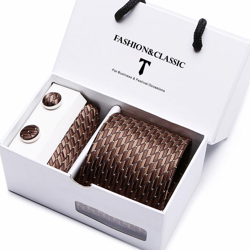 Men's 5-Piece Tie Gift Box: Formal & Wedding Attire