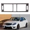Carbon Fiber Center Console A C Air Vent Panel Trim Fit for Mercedes Benz C Class W204 05 12