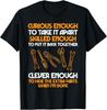 Nieuwsgierig genoeg om het uit elkaar te halen Auto Auto Garage Mechanic Mannen Cadeau Unisex T-shirt