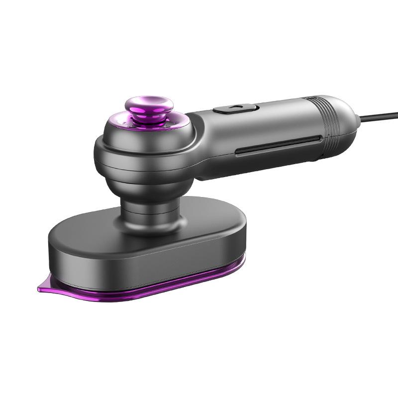 Compact Handheld Clothes Steamer and Iron with Rotary Steam Function