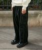 MINIMALPROJECT Wide Cargo Pocket Corduroy Pants Mpt116 [Black]