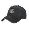 Bad Bunny Crew Necks Baseball Caps Retro Distressed Washed  Headwear for Unisex Women Outdoor Activities Unstructured Soft Hats Cap