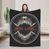 Horror Game Iron Lung Warm Soft Blankets  Kids Plush Bedding Throws Fluffy Couch Chair Flannel Bedspread Sofa Bed Cover