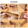 Punch-free Drawer Separators, Adjustable DIY Clapboards, Durable Organizers for Closet & Cabinet