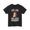 Hedgehog T Shirt, Just A Girl Who Loves Hedgehogs Animals Hedgehog Lovers Shirt