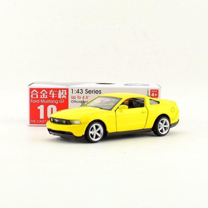 Alloy Car Model Ford Mustang Gt Muscle Car For Kids Playroom Decor