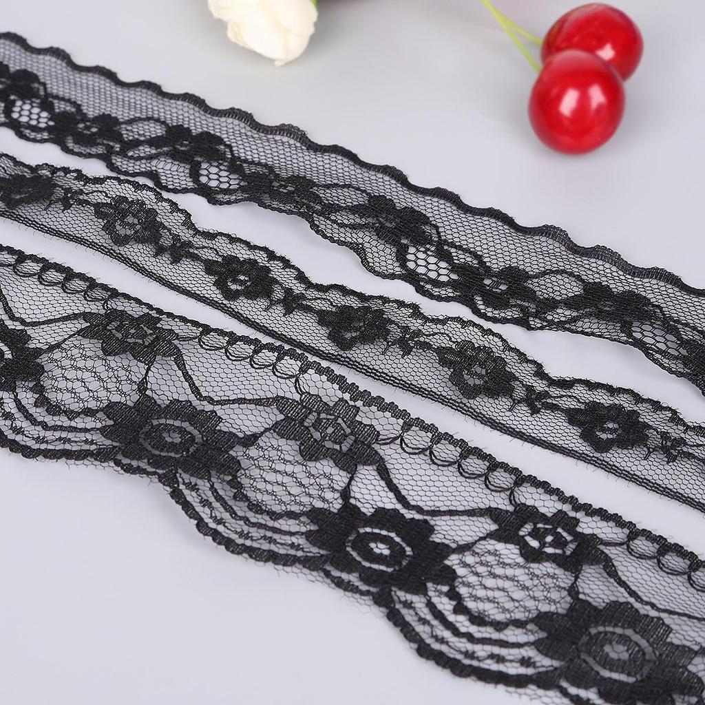 Magnifique ruban en dentelle de 10 yards, pour vêtements, décoration de mariage, accessoires artisanaux DIY