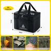 Portable Camping Gear Organizer Oxford Cloth Cookware Storage Bag  Cookware Tableware Storage