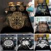 Hamsa Hand Bedding Set Boho Mandala Duvet Cover Set Black Gold Bohemia Bed Set Fatima Hand Bed Linen Lucky Hand Quilt Cover