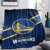 1Pc Golden State Warriors Print Flannel Blanket, High Quality Comfortable for All Seasons, Home Decor, Warmth and Comfort, Perfect for Christmas GiftS