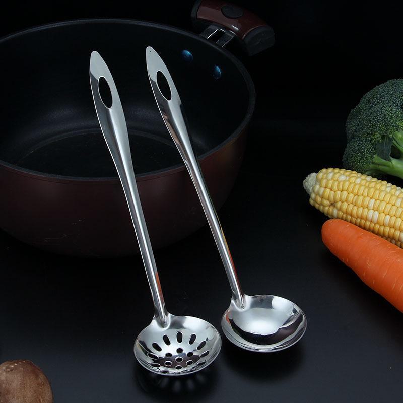 Verdikte Roestvrijstalen Soepzeeflepel voor Hot Pot - Keuken- en Restaurantgebruik