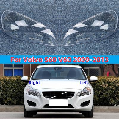 For Volvo S60 V60 2009 2010 2011 2012 2013 Car Accessory Products Headlights Lamp Lens Replace The Original Lens