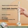 Electric Toothbrush, Rechargeable Model, Universal for Adults and Children, Couple Model, Household Portable Sonic Toothbrush Set.