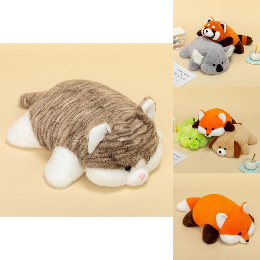 Plush Raccoon Koala Pillow Toy With Soft Fabric For Kid Comfort And Napping