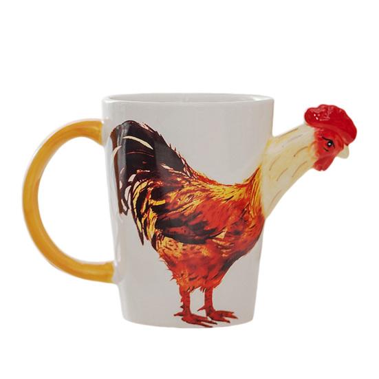 Yousheng Water Cup 3D Animal Design Kids Ceramic Cup Children Role Play Coffee Mug Learning Through Play Cup
