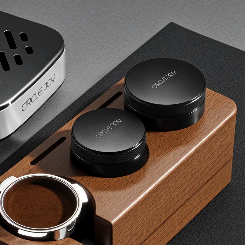 Coffee Tamper 51/53/58mm Aluminum Alloy Four-paddle Coffee Tamper Portable Coffee Machine