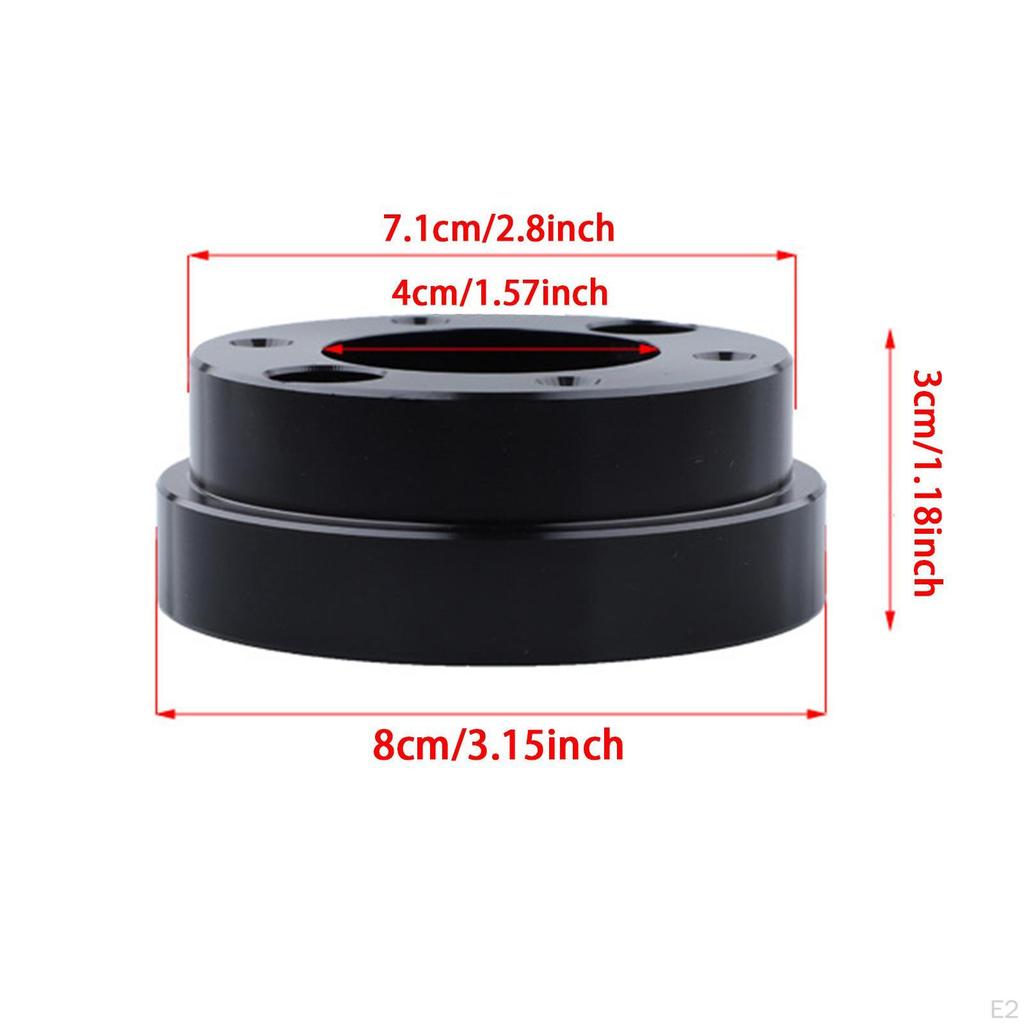 Sim Game Steering Wheel Adapter Socket Ring High Strength with Screws Connector