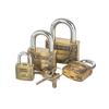 Zinklegering Atomic Hangslot Retro Waterdicht en Roestvrij Koperen Slot, Antiek Bronzen Slotkop Huishoudelijk Accessoire met 3 Sleutels