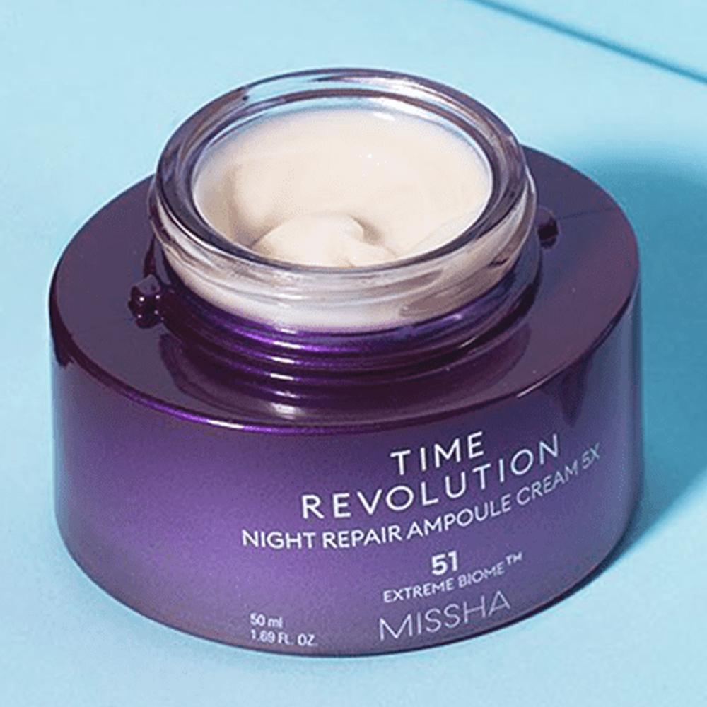 MISSHA Creme Ampola Reparador Noturno Time Revolution 5X 50ml (1 pc)