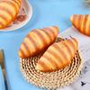 Simulation Bread Fake Cake Conch Bread Model With Cream Soft Croissant Big Food Play Toy Food Ornament  Pography Prop Pu