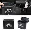 Auto Mülleimer Hängend Fahrzeug Müll Staubbehälter Aufbewahrungsbox Für Raptor Fiesta Focus 2 3 4 Mondeo Ecosport Mustang Fusion